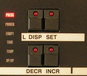 Detection (not available) use the L DISP switch. 4.2.32.