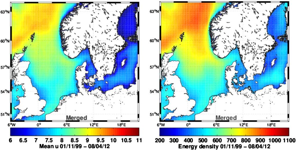 Wind resource statistics from synergetic satellite data Synergetic use of wind maps from SAR, ASCAT and QuikSCAT for wind resource estimation has two obvious advantages: i) the number of samples