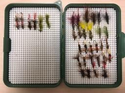 The raffle will have some great prizes, including two boxes of flies tied by Elliott Gritton, a long time member of the club and Cal Bird Cup winner.