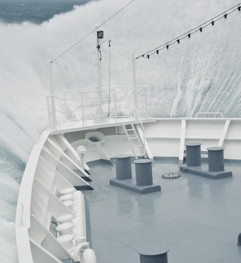 Cargo hatch covers and doors When vessels sail in heavy weather and have not reduced speed or altered course to minimize the impact of the heavy weather it is not uncommon for the deck and cargo
