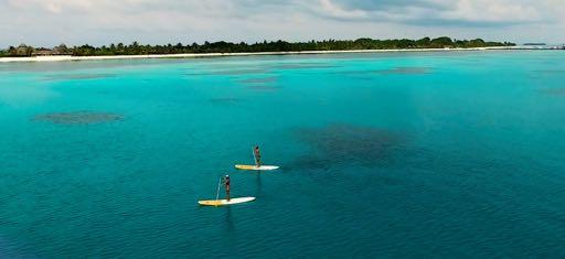 STAND UP PADDLE BOARDS Explore Kandimas tranquil lagoon on a SUP!