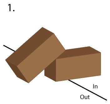 (a) If both ends are obstructed and either end can be unobstructed by raising another kubb first