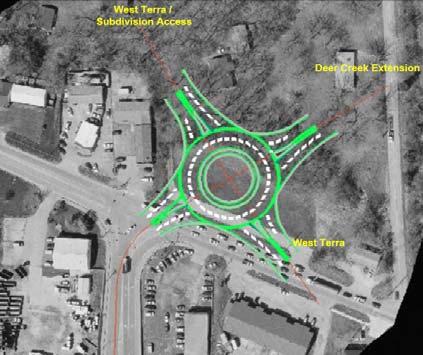 Although not germane to this paper, it should be noted that the Bryan Road/I-70 interchange itself was also analyzed with two alternative configurations: a single-point urban interchange (SPUI) and
