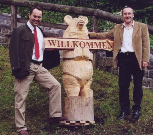 Januskovecz (forestry office Vienna, MA 49) und Norbert Gerstl (WWF Austria).