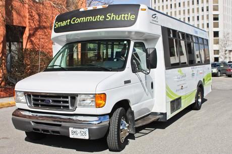 Circulating Shuttle Service A potential local solution for the Meadowvale Business Park is to operate a corporate shuttle within the business park.
