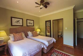 The eight new units consist of two Garden Cottages and six Garden Suites. All units overlook a sparkling pool and the Magalies mountain range in the distant.