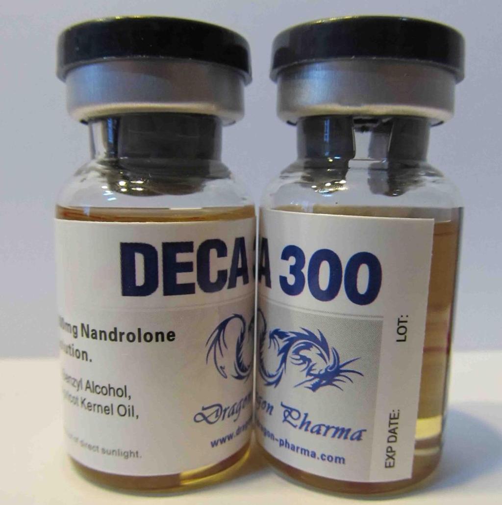Injectable Anabolic Steroid Active substance: Nandrolone Decanoate Manufacturer: Dragon Pharma, Europe Unit: 10 ml vial (300 mg/ml) Common Names Deca, Duraxyl, Nandroxyl, Nandrolona, Deca-Durabolin,