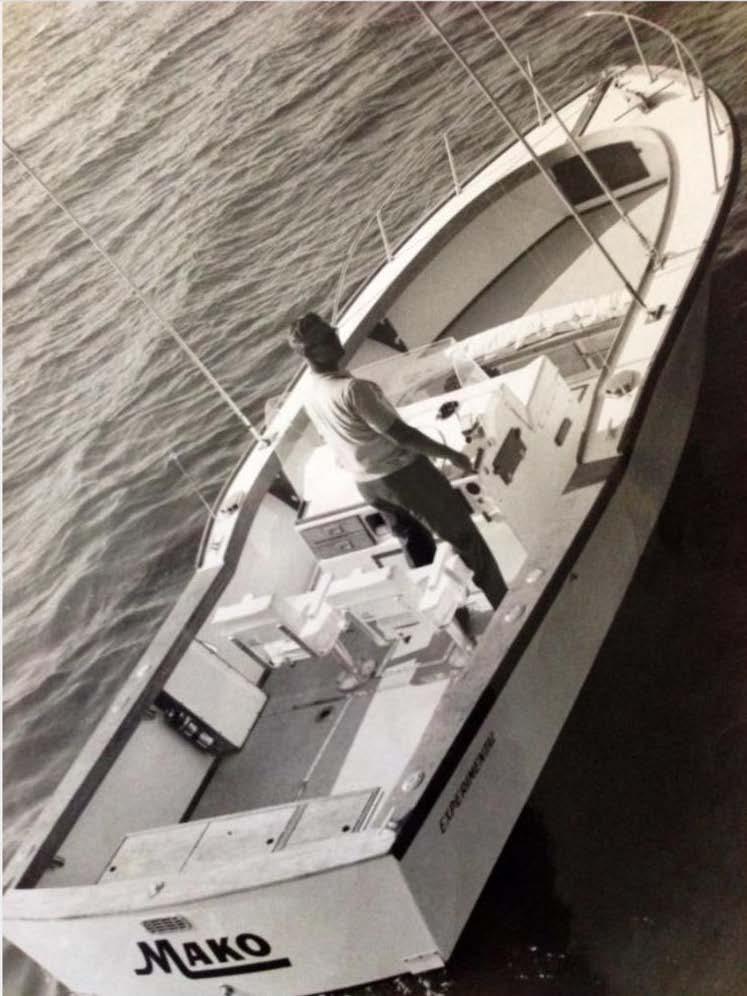 Robert Schwebke 1967 MAKO 19 Inboard Experimental - Avid Fisherman - Successful Businessman - Built boats for himself and his friends -