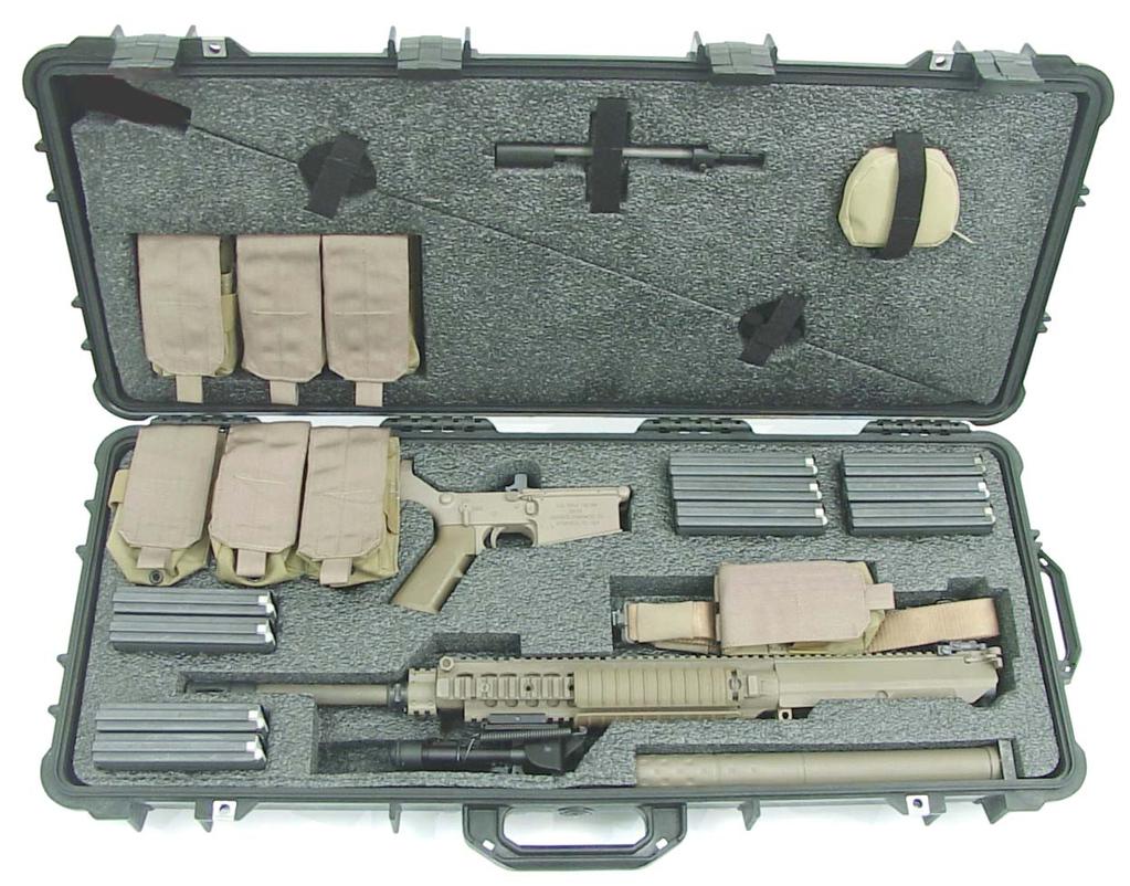 Mk 11 Mod 2 System US Marine Corps (as shipped without scope) Single Magazine Pouch Double Magazine Pouch Bore Rod Guide