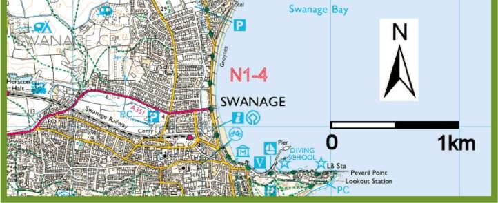Surface water flood risk in Swanage is more significant than tidal flood risk.