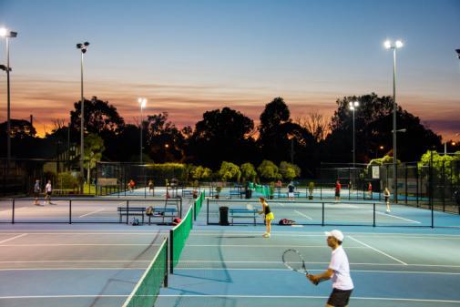 Filling 29 courts each evening, players of varying ages and abilities have been competing against one another in exciting and innovative singles and doubles