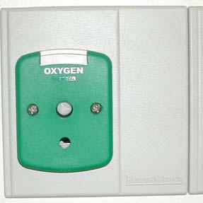 cannot utilize those holes for screws) No Image Available Oxygen Outlet