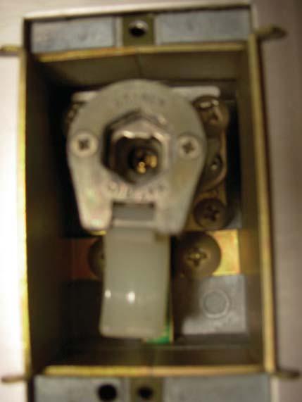 Rough-In (Front) Integrated Flowmeter Part Number: FI-TXXYZ-WN-F