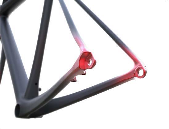 CONSTRUCTION COMPLIANCE ENHANCING SEATSTAY TO TOPTUBE CONNECTION LIGHTWEIGHT CARBON CONSTRUCTION The Addict CX features frame technologies that have been successfully implemented on previous SCOTT