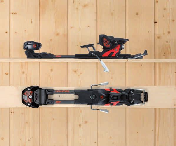 EASIER HIKE & RIDE SWITCH ALUMINIUM DOUBLE TUBES FOR THE STRONGEST BACKCOUNTRY BINDING LOW STAND HEIGHT FOR INCREASED TERRAIN FEEDBACK AND ENHANCED POWER TRANSMISSION.
