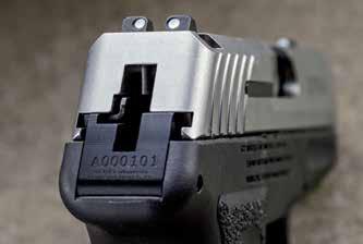 The DAO trigger pull is the reason this pistol is so well suited for concealed carry and new shooters. pistols in that it will not snag its hammer spur while drawing from a holster.