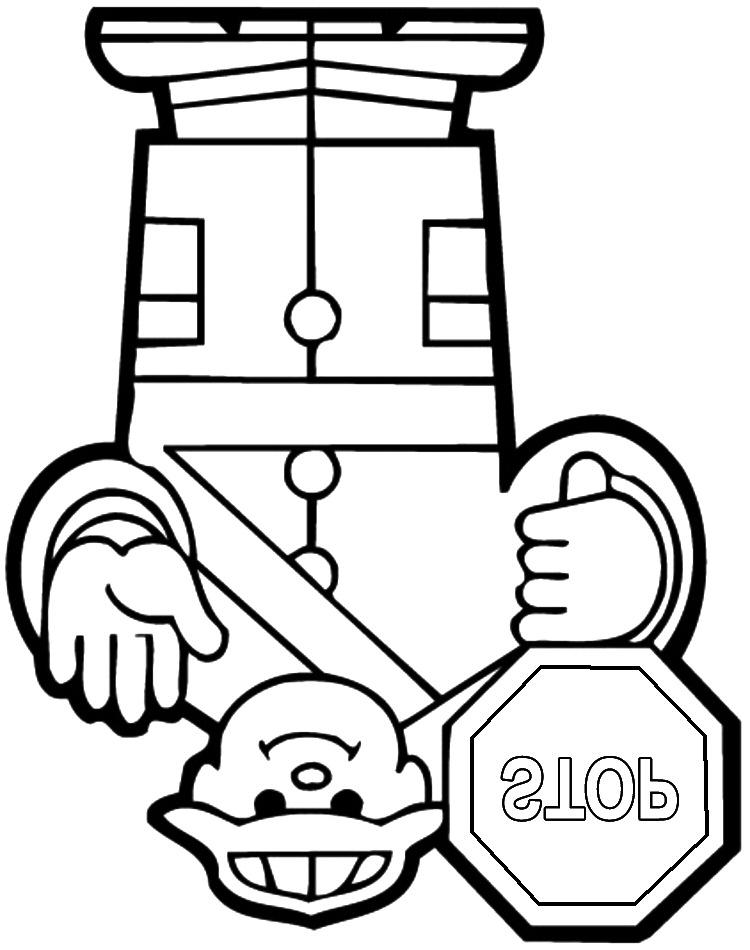 Coloring Page Always obey
