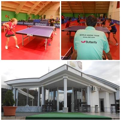 PLAYING VENUE The Tennis center of Krka is well known for table tennis events too as there were several ETTU training camps organized in the past decade part of the Eurokids,