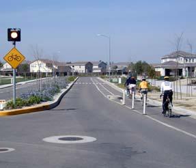Source: EDAW, 2007. Class II Bicycle Lane: Provides a striped lane for one-way bicycle travel on a street or highway.