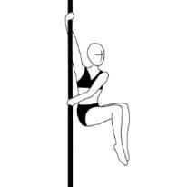 Leg positions: Attitude (both legs are bent at 90 and parallel to the ground) Pike (both legs stretched in front of the body, hips at an angle) Chair (both legs bent at a 90 angle and closed) Diamond