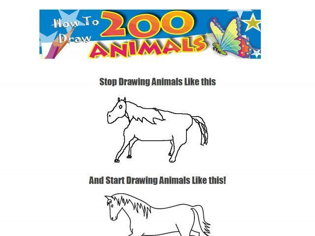 How To Draw Animals - Step by Step Books Menu Skip to content Stop Drawing Animals Like this And Start Drawing Animals Like this!