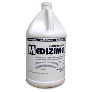 Medizime LF Enzymatic Cleaner The use of enzymatic cleaners, like Medizime LF, by infection control and ultrasound professionals is a critical step in instrument decontamination Saves Time: Once