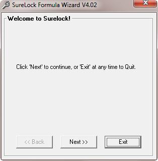 Section 11. Using SureLock The SureLock Formula Wizard is a powerful formula creation tool that is only included with Pro Football Analyst (PFA). This section explains how to use SureLock.