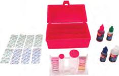 8-Way PRODPD Test Kit Chlorine/bromine, total chlorine, 50 #1 Tablets, 30 #3 tablets with hardness and base demand $19 99 CWIP 83877 Kit Pool Test