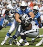 2007 Game Summaries, continued San Diego Chargers 28, Oakland Raiders 14 Sunday, October 14, 2007 - Qualcomm Stadium (San Diego, CA) The Bolts rode a team-record-tying four touchdown performance by