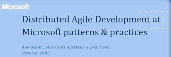 With distributed agile development it is possible to tap into new global markets and make best use of globally available talent, while potentially reducing costs.