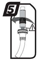 2. With the fork pump attached to the fork valve, pump your desired pressure into the fork.