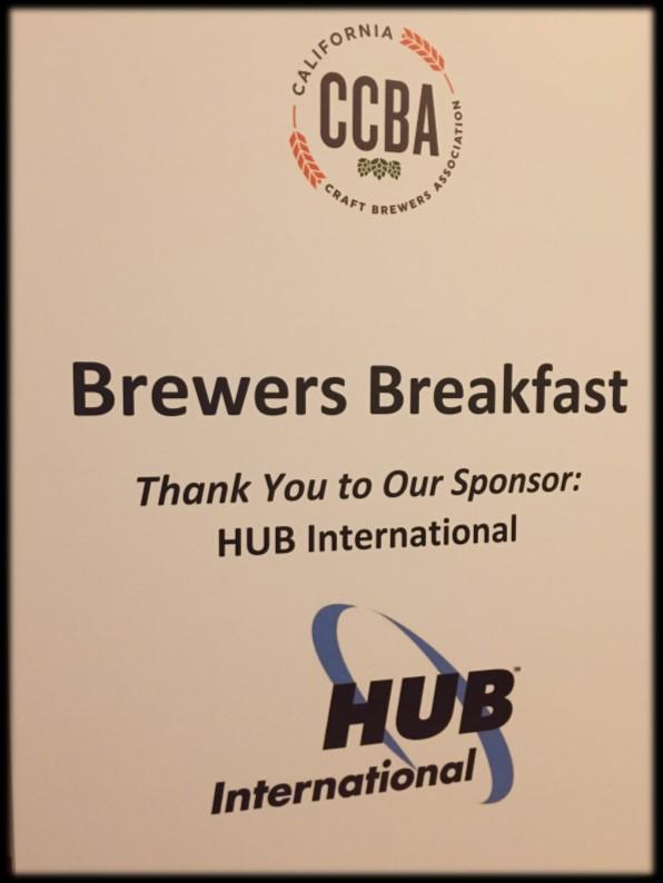 Monday Brewers Lunch $3,500 As the exclusive sponsor for Monday s Buffet Lunch, your company will have the opportunity to network with over 500 conference attendees!