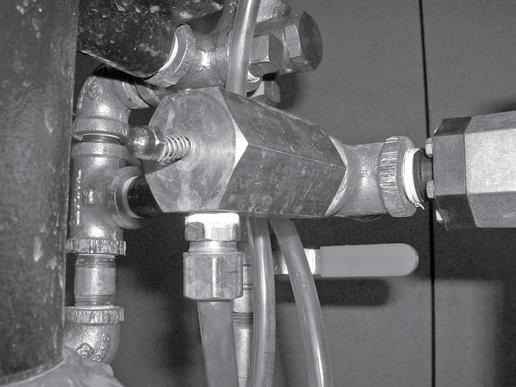 WATER FLOW ALARM TEST Water Supply Main Drain Valve Perform the water flow alarm test on a frequency required by the current NFPA-25 code.