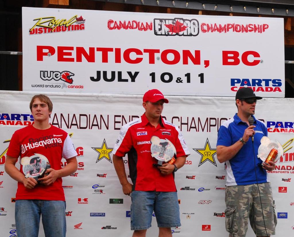 Graffunder pushed hard during round three of the CEC series to claim his third podium in a row and backed up the amazing results that the 19 year old earned at the opening rounds in Blairmore,