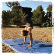Day 4: Handstand, straddle.
