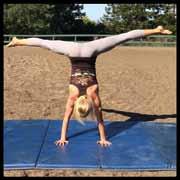 Day 10: Handstand pike down