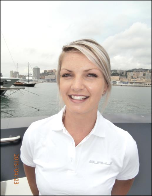 Stewardess/Deckhand Ruby Needham AGE: 25 NATIONALITY: NEW ZEALAND LANGUAGES: ENGLISH Ruby left her prior career as an early childhood teacher to pursue her yachting career and with one year of