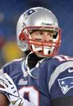TOM BRADY NEWS & NOTES THREE 35-TD SEASONS Brady is one of four NFL players to have at least 35 touchdown passes in three different seasons. Brady is on pace in 2014 to finish with 39 touchdowns.