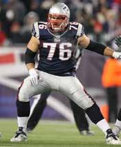 OL DAN CONNOLLY Connolly has been one of the most versatile Patriots over the past six seasons, having started at center and both guard positions.