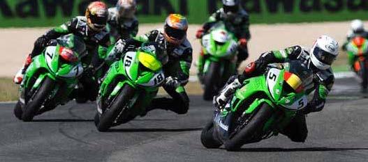 KAWASAKI NINJA CUP CATEGORY IN THE CEV BUCKLER IS AN EXCELLENT