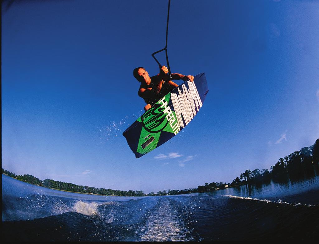 I look to Fly High Fat Sacs to weight my boat for the wake I need Barefoot International & Fly High Wakeboarding Mfg.