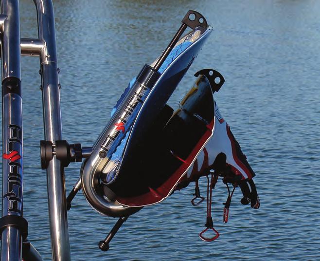 Monkey Bar #W2920 The Monkey Bar is a version of the Pro X Series Cage which uses our traditional cable system attached to the bow of the boat for stability.