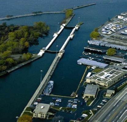 HARBOR INFRASTRUCTURE INVENTORIES Black Rock Lock & Tonawanda Harbor, NY Harbor Location: The Black Rock Channel and Tonawanda Harbor are located along the east side of the Niagara River in the City