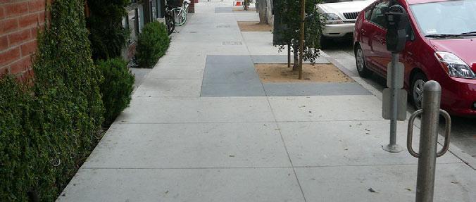 Sidewalks Sidewalks are the most fundamental element of the walking network, as they provide an area for pedestrian travel that is separated from vehicle traffic.