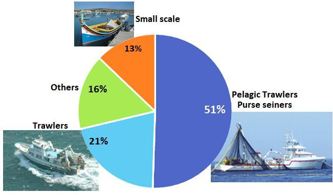 Status of Mediterranean and Black Sea fisheries Chalutiers de fond Bottom