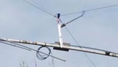 The Tag Line Gadget In the photos, notice that the antenna is hung on piece of aluminum angle, with a pivoting