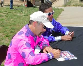 Some of Arapahoe Park s horsemen and racing officials also joined announcer Jonathan Horowitz for a Wagering Do s & Donut s presentation about the