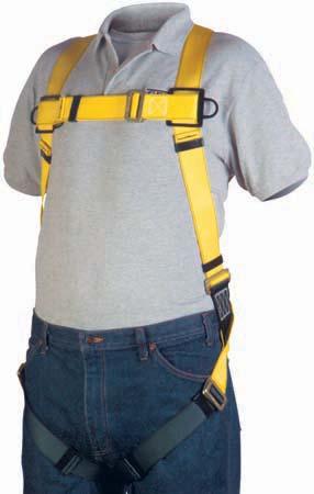 Approval # 9592 900 - as shown 900H - with hip D-Rings 900 SERIES FRICTION BUCKLES Ideal when a harness is shared among workers.