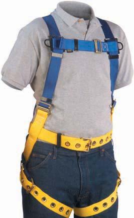 Accessory ring holds lanyard snaphook when not in use 832 as shown 832H with hip D-rings 833 as shown 833H with hip D-rings 832 SERIES 833 SERIES CONSTRUCTION STYLE Back pad and removable waist belt.