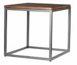 Cocktail Table: 48W x 32D x 18